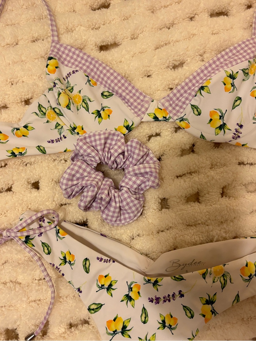 Bydee Lemonie Print Bikini Set - Women